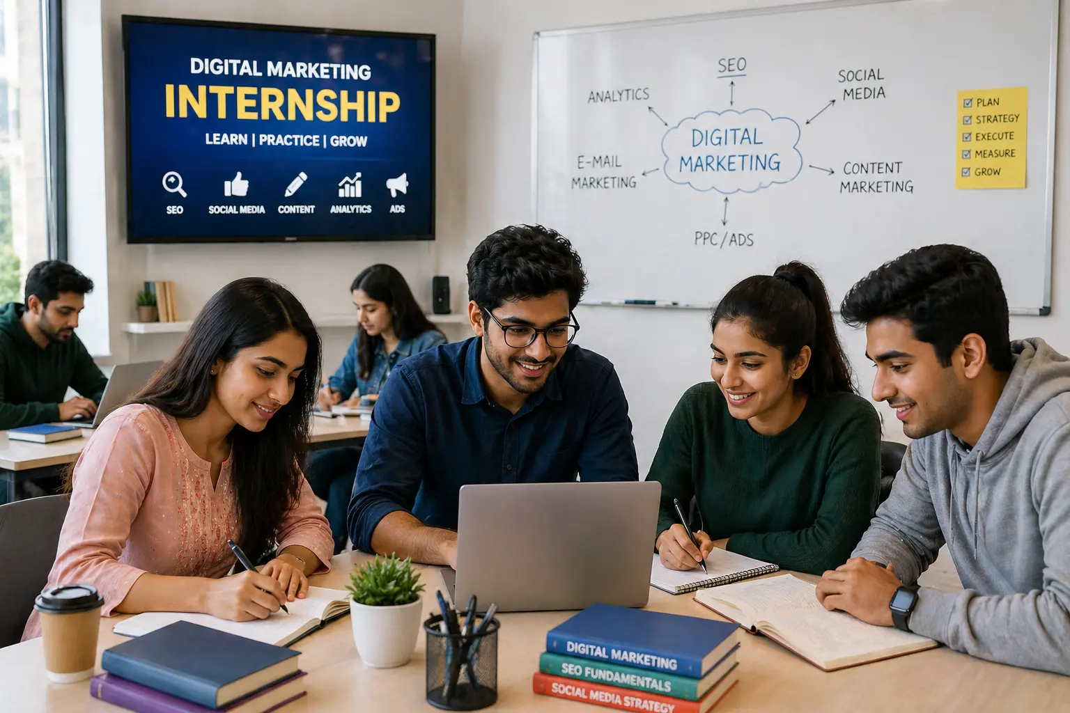 Digital Marketing Internship in Chandigarh by Digro Technologies - SEO Social Media Google Ads Training